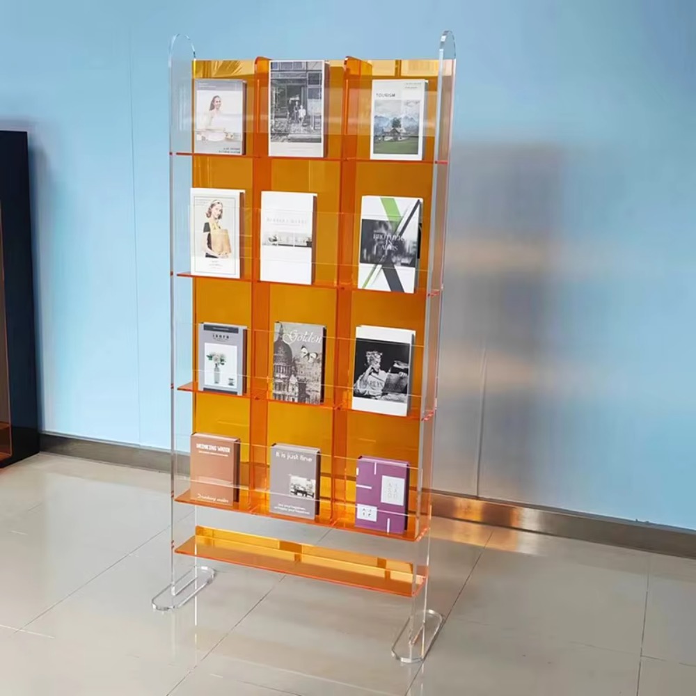 Sustainable Living Homes - Modern Minimalist Transparent Acrylic 5-Tier Waterproof