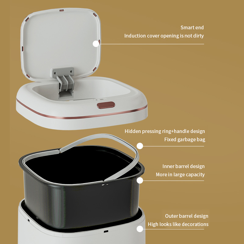 20/35/40L Smart Trash Can Larg - Compost Bin Countertop review and price