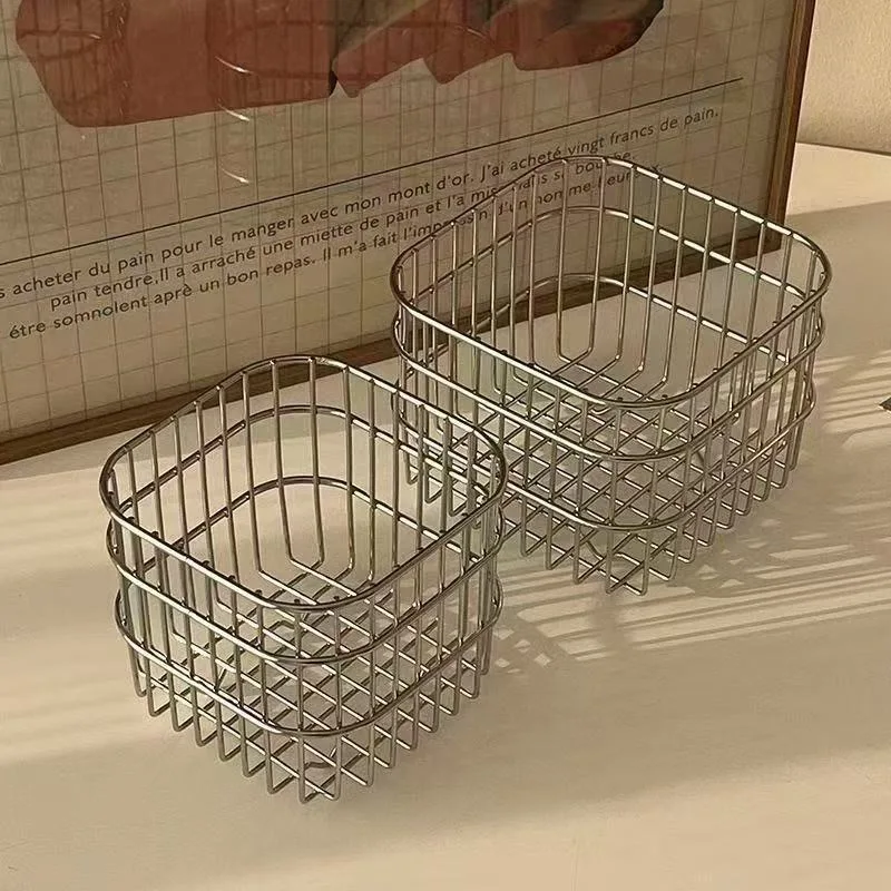 Metal Wire Storage Basket Desk - Compost Bin Countertop review and price