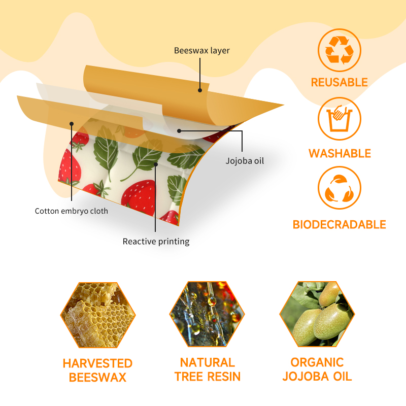 WEEDI 9PCS Reusable Beeswax Wr - Beeswax Food Cover review and price
