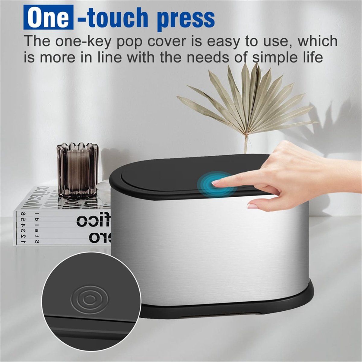 MALL Mini Trash Can with Lid,  - Compost Bin Countertop review and price