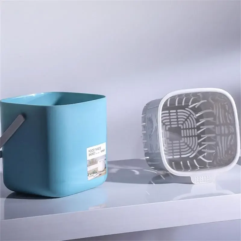 Kitchen Double Layer Trash Can - Compost Bin Countertop review and price