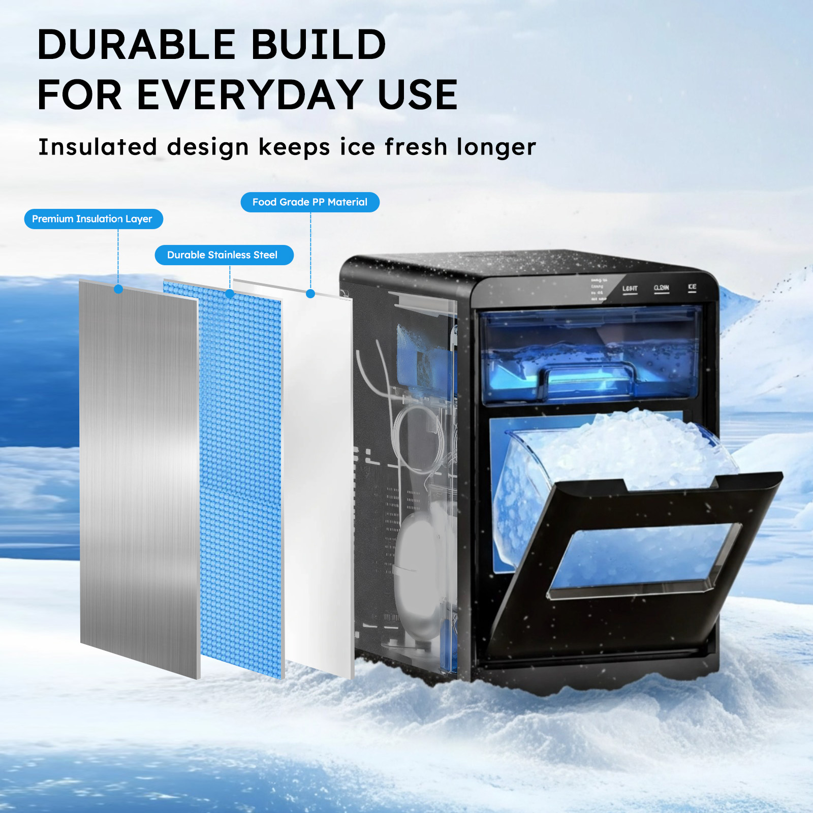 Nugget Ice Maker Countertop 44 - Compost Bin Countertop review and price