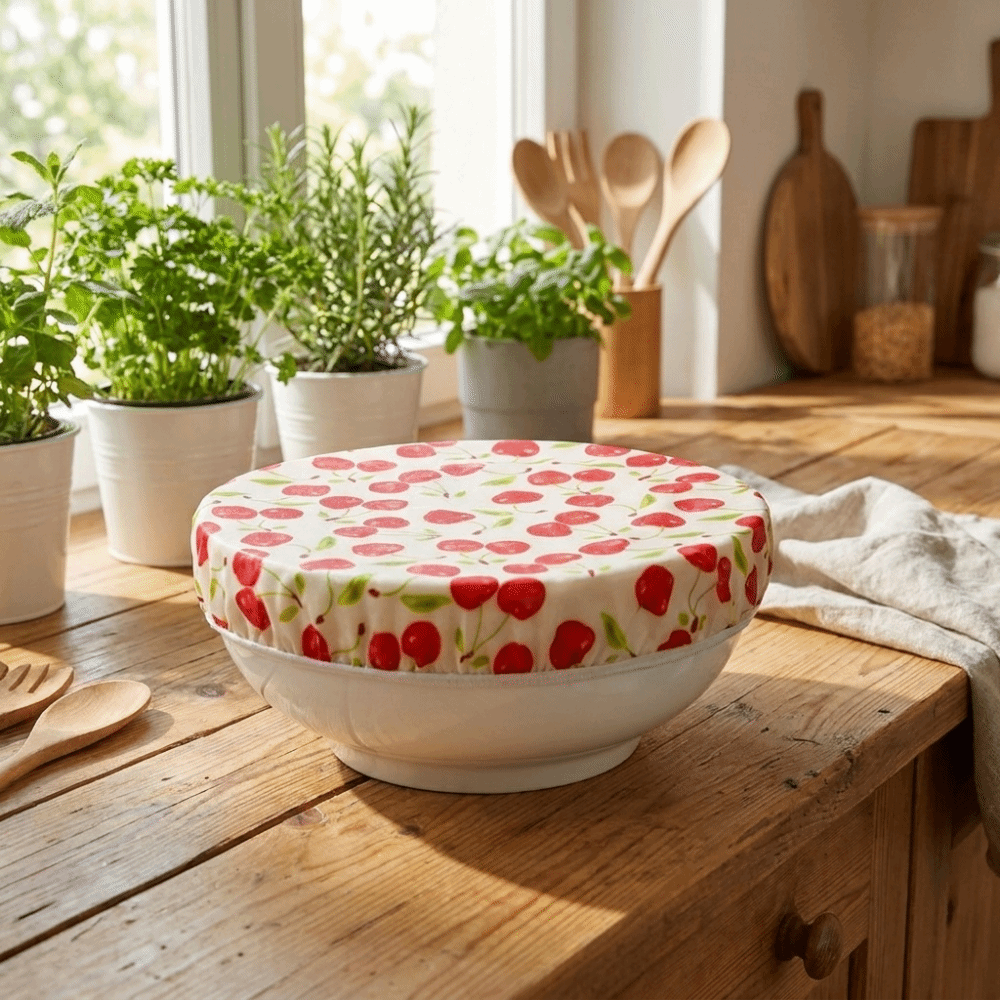 Anti Dust Beeswax Cloth Bowl C - Beeswax Food Cover review and price