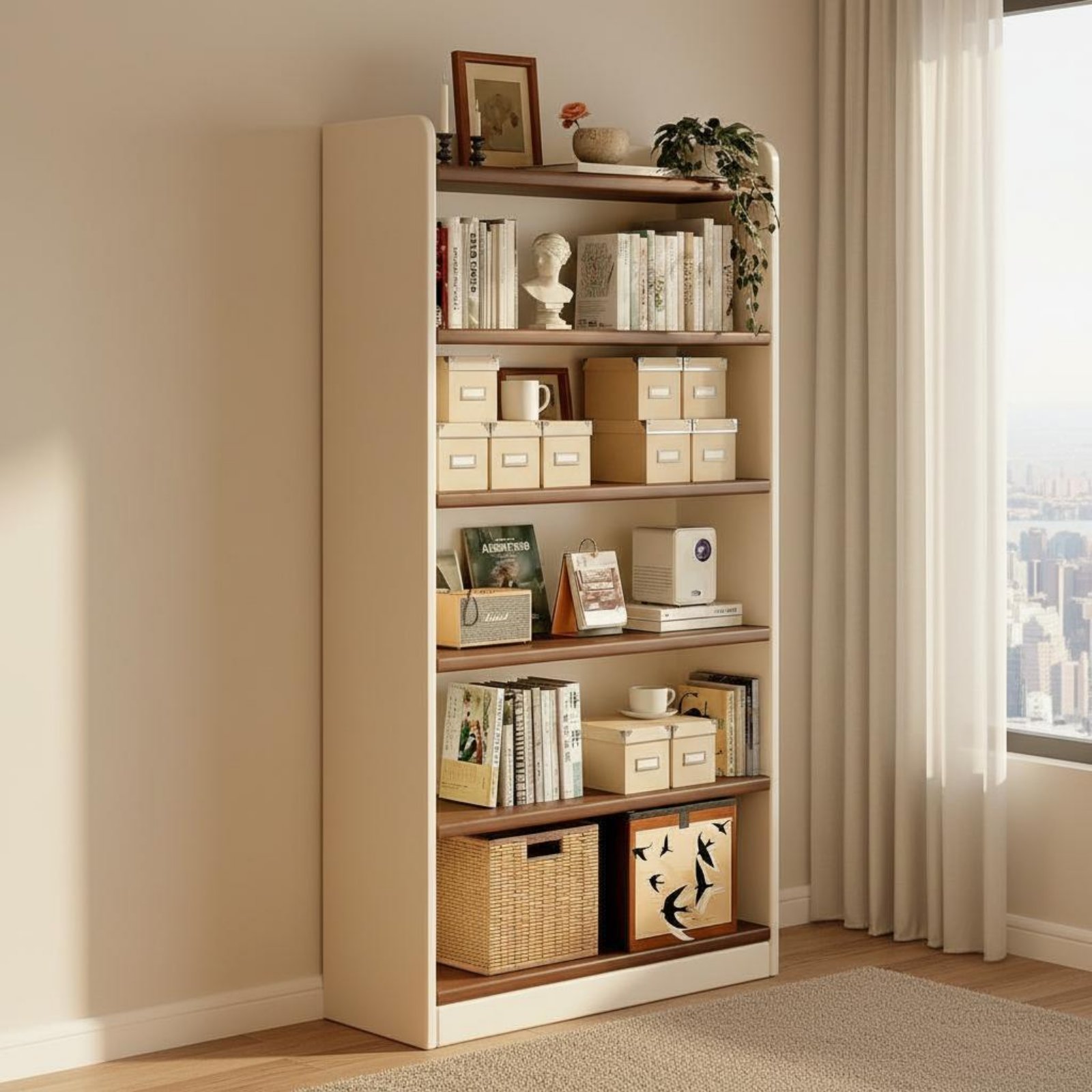 Multi-Tier Book Organizer Larg - Sustainable Living Homes review and price